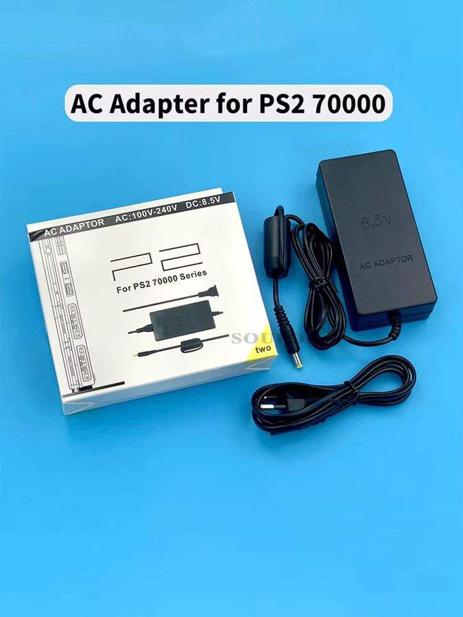 Sony AC-Adapter Netzteil für PlayStation 2 PS2 Slim 70000 Series in Schwarz mit US/EU-Stecker - Bild 5