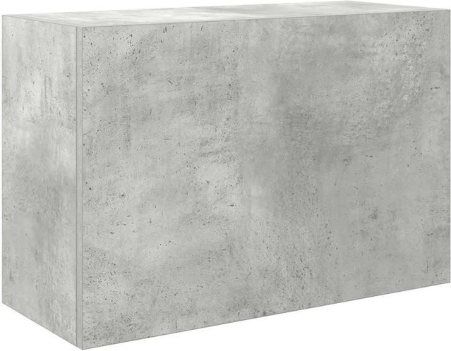 vidaXL Bad-Wandschrank in Betongrau aus Holzwerkstoff, B/T/H: 60 x 25 x 40 cm - Bild 1