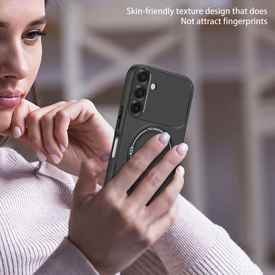 Samsung Galaxy Schutzhülle mit Ständer und Matte Rüstung in Blau für A17 A16 A15 A14 A13 A52 A26 A56 A54 A36 A35 A55 A07 A06 - Bild 4