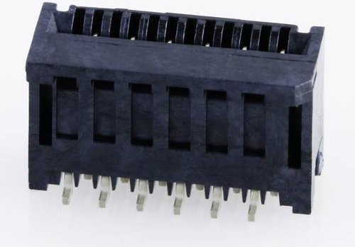 Molex FFC/FPC-Anschluss 12-polig in Schwarz mit 0,50 mm Rastermaß 781271210 Tape - Bild 1