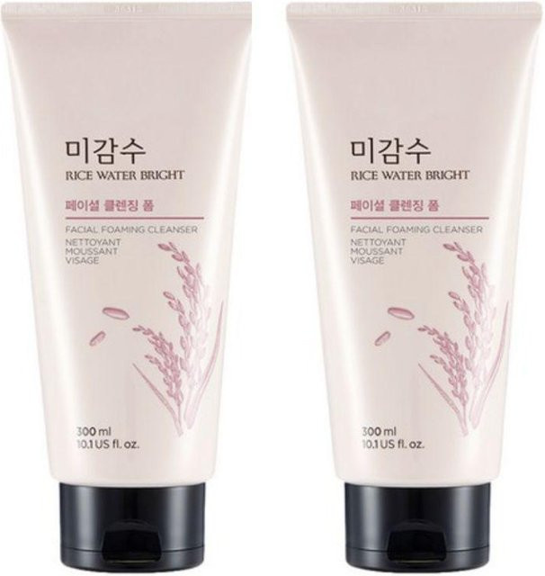 The Face Shop Reiswasser Reinigungsschaum, 300 ml, mit Reiskleie-Extrakt - Bild 1