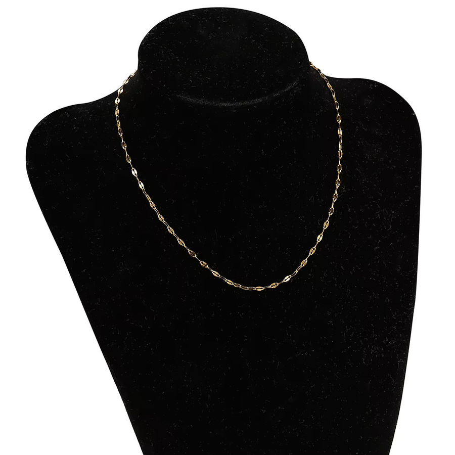 Edelstahl-Lippenkette, 2 Meter, Unisex - Bild 4