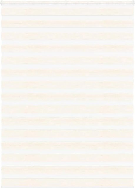 vidaXL Doppelrollo Day & Night in Marmorbeige aus Polyester, B: 165 cm, H: 230 cm - Bild 1
