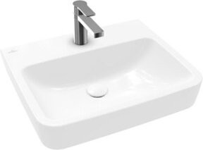 Villeroy & Boch Einbau- und Aufsatzwaschtisch O.NOVO in Weiß, rechteckig, ohne Überlauf, B: 55 cm, T: 46 cm - Bild 1