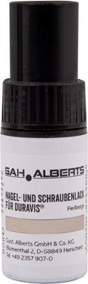 GAH Alberts DURAVIS Nagel- und Schraubenlack in Perlbeige, 9 ml - Bild 1