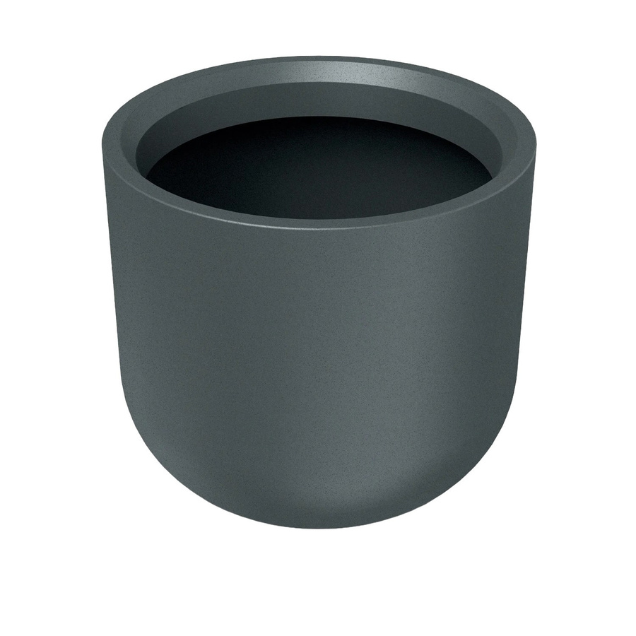 Prosperplast Blumentopf Molta Hoch in Graphit, Höhe: 60 cm, Durchmesser: 55 cm - Bild 2