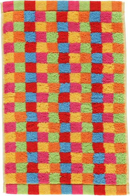 Gästetuch cawo LIFESTYLE Karo in Multicolour aus Baumwoll-Terry - Bild 1
