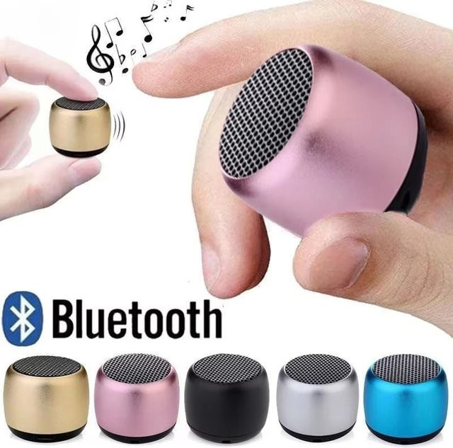 Mrgabwte M1 Tragbarer Bluetooth-Lautsprecher in Rot mit Stereo-Surround-Sound und Mini-USB-Anschluss - Bild 1