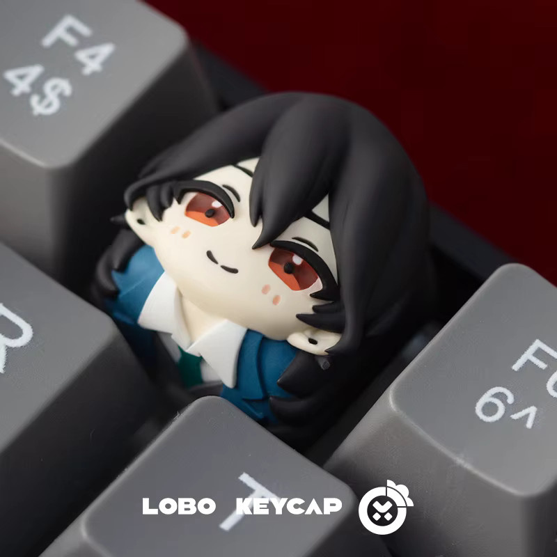 LOBO Keycap Ensemble Stars Rei Sakuma 3D-Anime-Einzel-ESC-Tastenkappe aus Kunstharz in Multicolour für mechanische Tastaturen - Bild 3