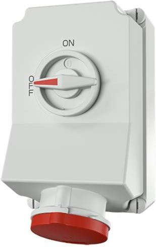 Mennekes X-CONTACT DUO CEE Wandsteckdose 63A 400V IP44 5959A - Bild 1