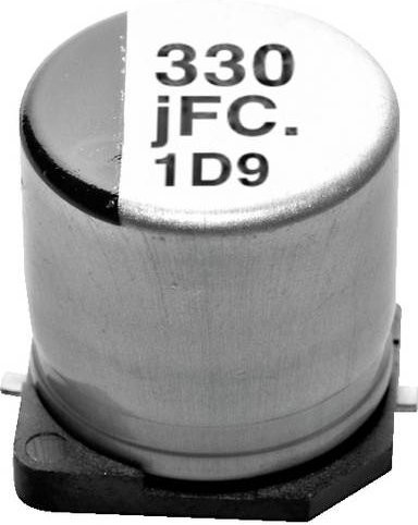 Panasonic Elektrolyt-Kondensator 4.7 µF 35V Silber Durchmesser: 4 mm, Höhe: 5.4 mm - Bild 1