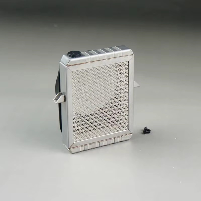 SCALECLUB LKW Kühlergrill Kühler, 1:14, Zubehör, Metall, Grau - Bild 2