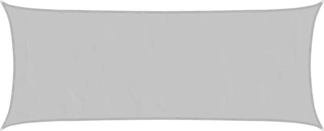 Furnicato Sonnensegel Rechteckig aus Polyester-Oxford in Hellgrau B: 45 cm, H: 200 cm - Bild 1