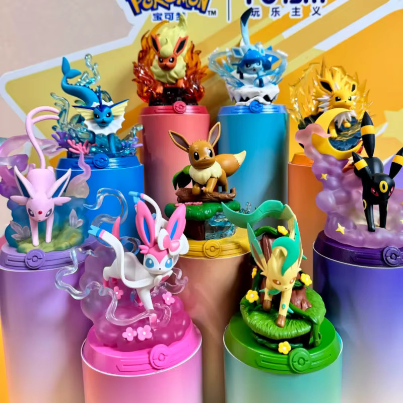 Funism Pokemon Eevee Family Suit Blind Box, Actionfiguren, Set / Bundle - Bild 5