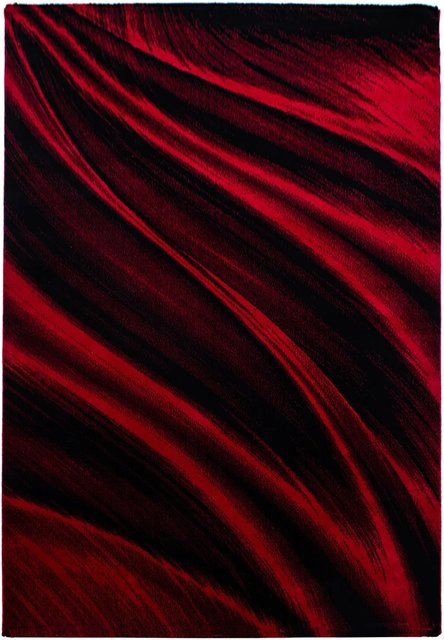 Ayyildiz Kurzflorteppich Miami in Rot, B: 120 cm, T: 170 cm - Bild 1
