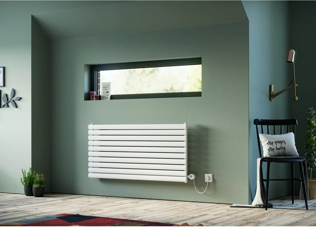 Ximax Elektrischer Konvektor Raumheizkörper Fortuna Weiß 600 W B: 90,0 cm, H: 58,4 cm - Bild 1