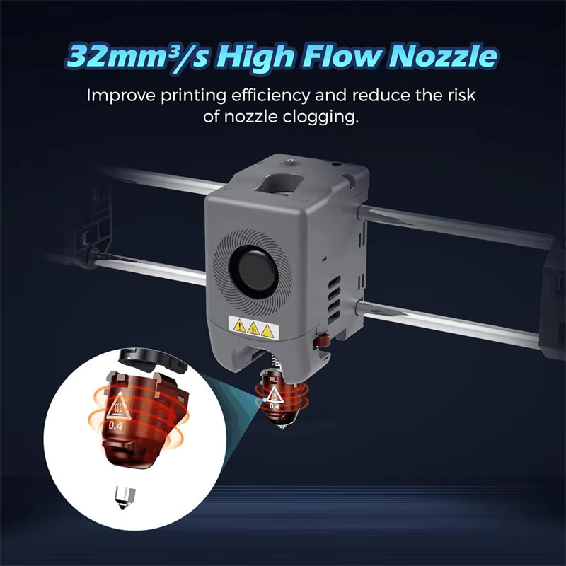 Flashforge High Flow Düse 0,6 mm für Adventurer 5M Pro, kompatibel mit AD5M für hochfeste Filamente - Bild 2