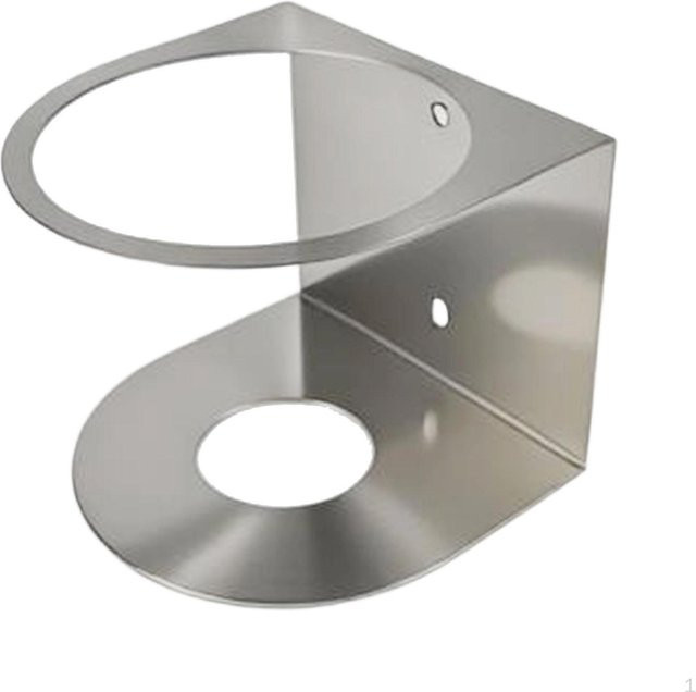 SunshineTek Sprühflaschenhalter und Dosenorganizer aus Edelstahl, Wandmontiertes Lagerregal für das Badezimmer, Grau/Silber - Bild 1