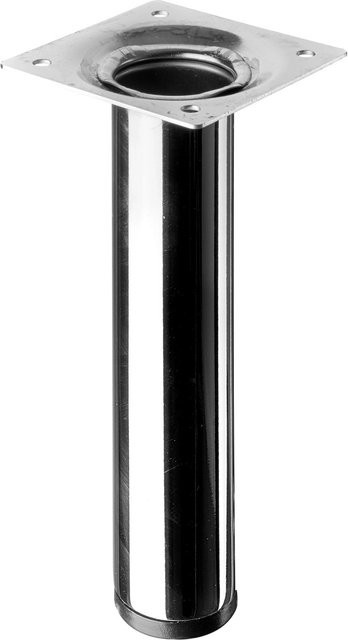 Hettich Tischbein verchromt silber Durchmesser: 30 mm, Höhe: 150 mm - Bild 1