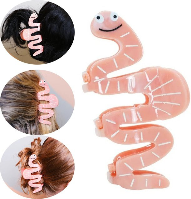 Haarklammer Wurm, Mädchen - Bild 1