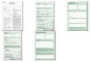 sigel Vordruck Mietvertrag A4, 25 Stück, 4 x 2 Blatt, Weiß/Grün - Bild 1