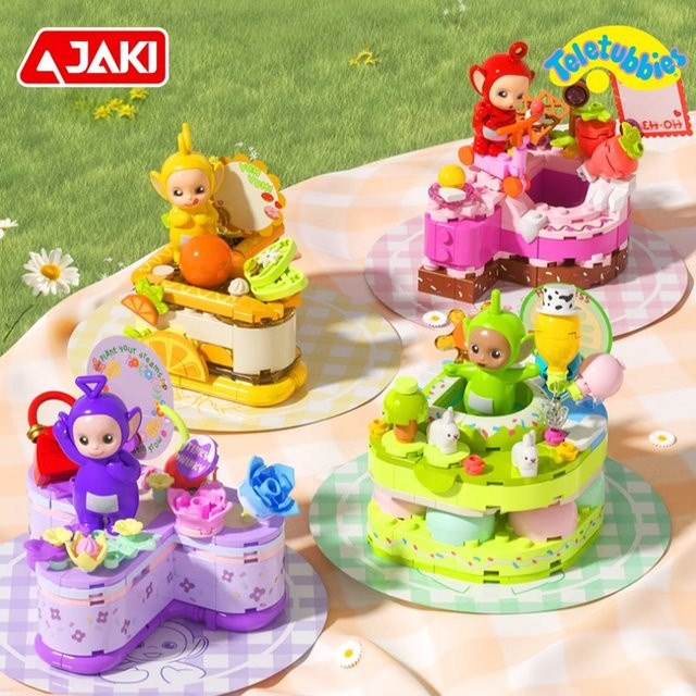 JAKI Teletubbies Bausteine, Lernspielzeug, Bunt / Mehrfarbig - Bild 1