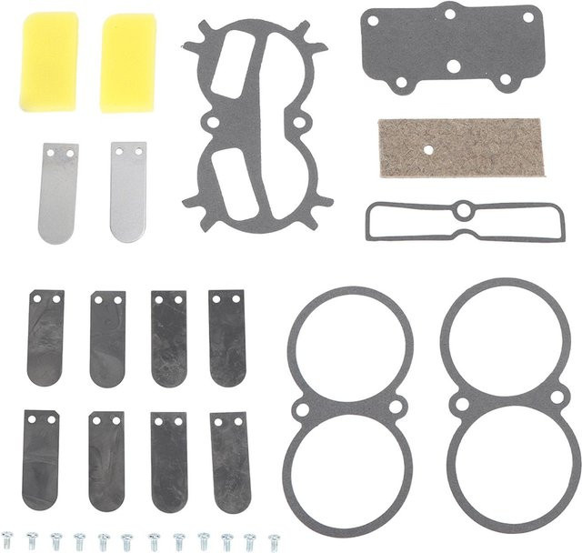 Kkmoon 30-teiliges Reparatur- und Wiederaufbau-Set mit Dichtungen für Sears VT Luftkompressorpumpen 2Z499 2Z630, Metall, Mehrfarbig - Bild 1