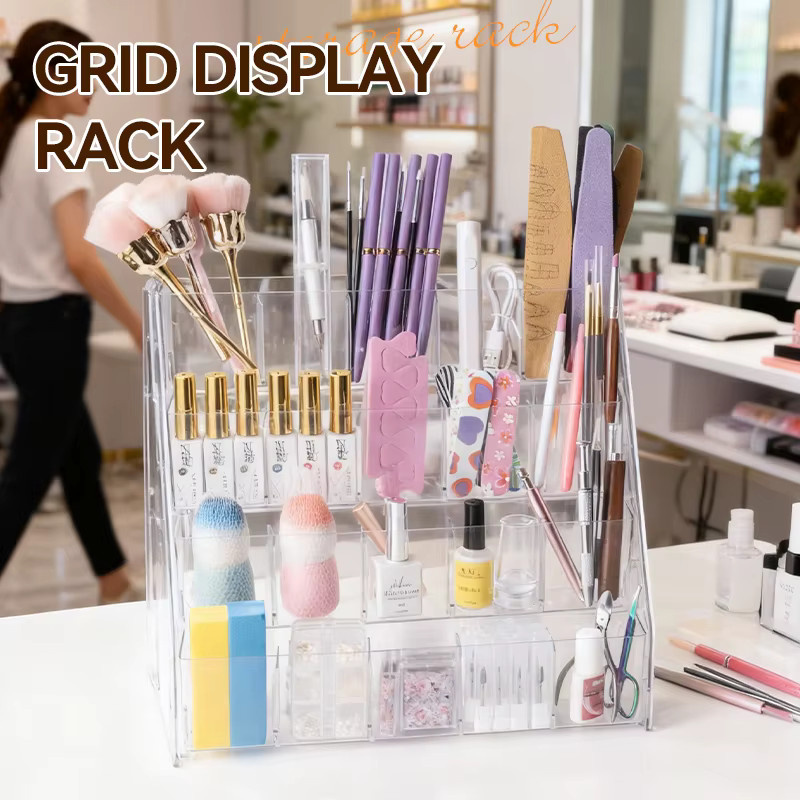 Nibiru DU Acryl Nagellack Display Rack, Multi-schicht, Transparent - Bild 3