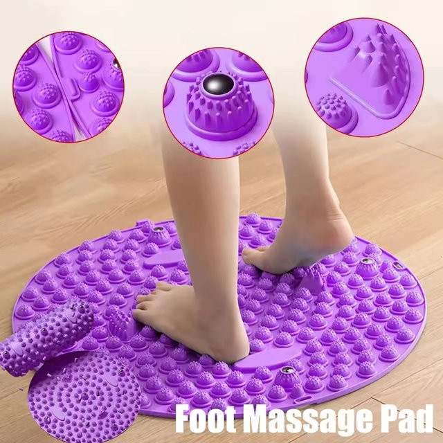 monclique Akupressur-Platte Druckmassagematte, Silikon - Bild 1
