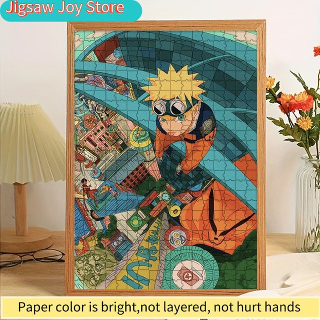 KAYOU Naruto Puzzle, bunt, Pappe / Karton - Bild 1