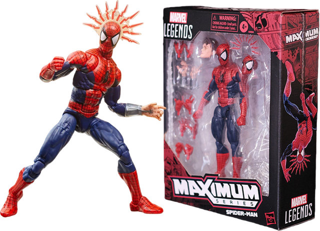 ZDTDS Marvel Spider-Man Actionfigur, ML Ultimate Maximum Series, ab 3 Jahren - Bild 1