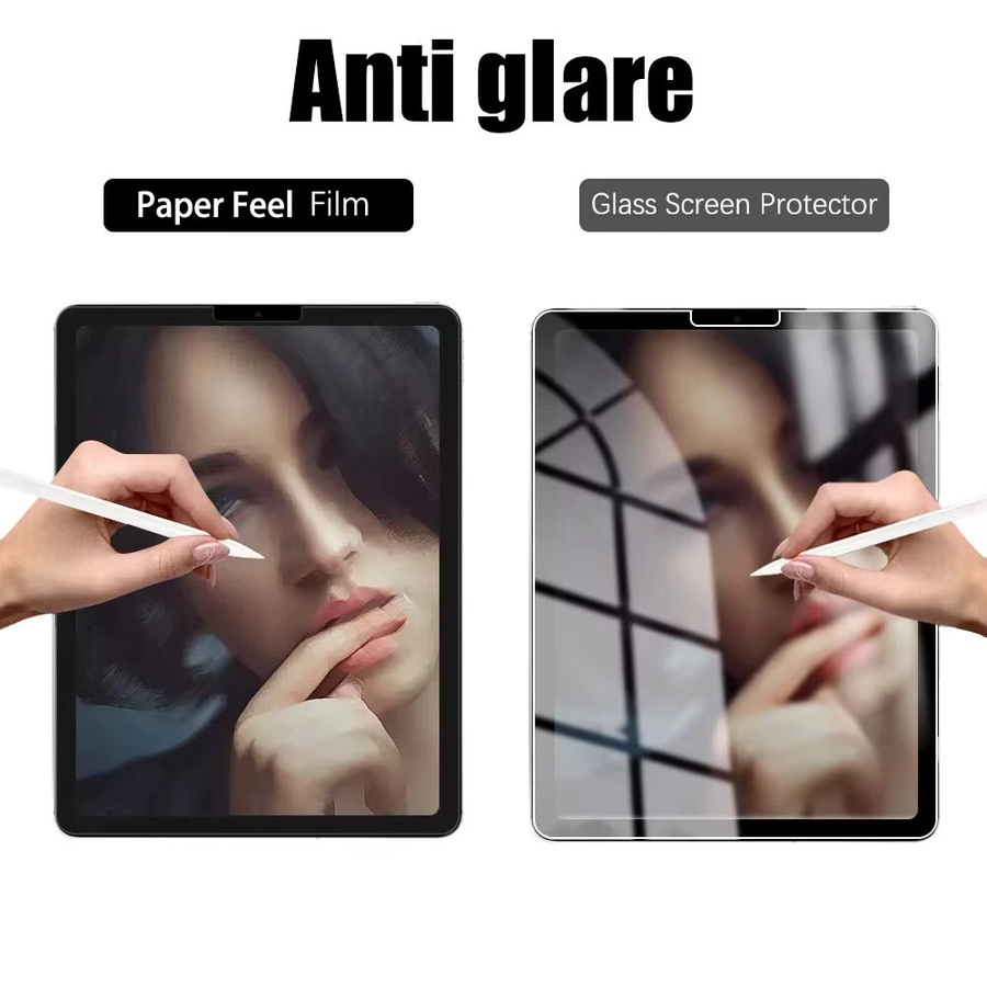 2 Stück Displayfolie mit Papiergefühl für Apple iPad Pro, iPad Air und iPad Mini, transparent - Bild 4