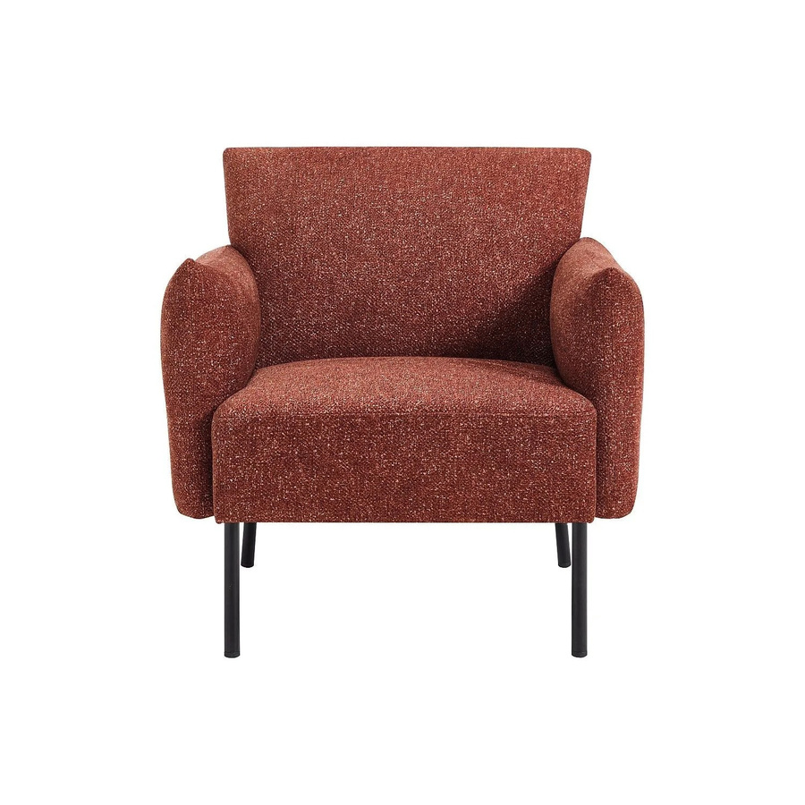 Vente-unique Sessel Geraldia mit gerader Rückenlehne in Terracotta - Bild 2