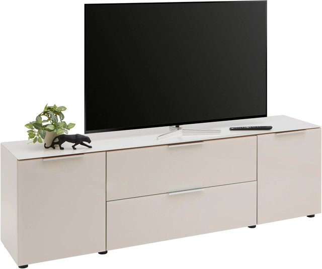 Mömax Lowboard Siena in Kaschmir Beige mit Soft-Close-Schubladen, B/T/H: 180 x 40 x 55 cm - Bild 1