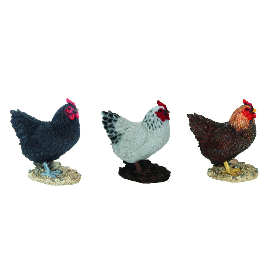 Sunny Garden Deko-Figur Huhn aus Polyresin in Multicolour, Höhe: 20 cm - Bild 2