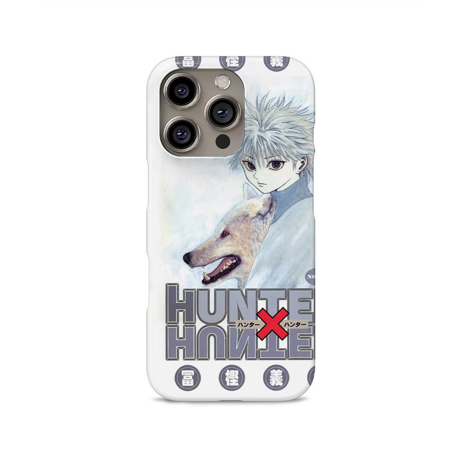 Bandai Anime Handyhülle HUNTERS-R Logo für iPhone 17 16 15 14 13 12 11 Pro Max Plus und weitere Modelle, mehrfarbig, doppelschichtig - Bild 2