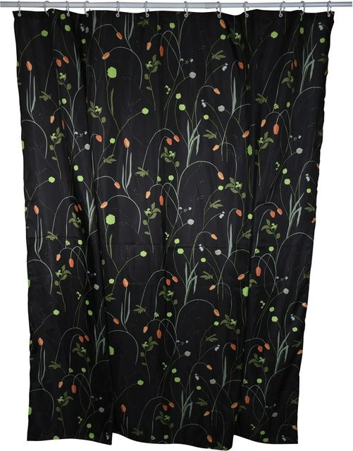 Spirella Duschvorhang Contraste Mehrfarbig aus Polyester, B: 180 cm, H: 200 cm - Bild 1