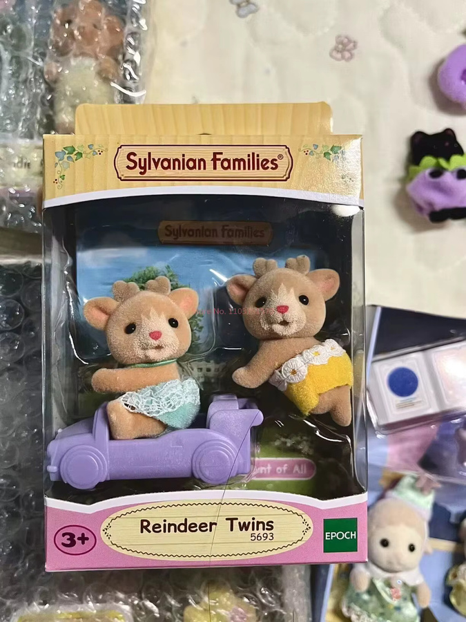 Sylvanian Families Rentier Zwillinge Anzug, Spielzeugfigur, ab 3 Jahren - Bild 4