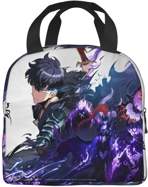 Isolierte Lunchtasche Fancy Style Studio Anime Merch Thermos-Kühltasche für Bento-Boxen, Mehrfarbig - Bild 1
