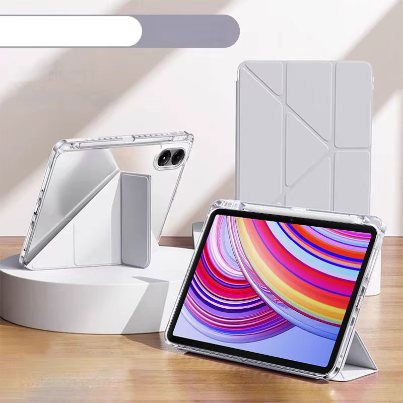 Xiaomi Schutzhülle für Redmi Pad Pro 12,1 Zoll in Purple mit faltbarem Ständer und magnetischem PU-Leder sowie automatischer Schlaf-Funktion - Bild 2