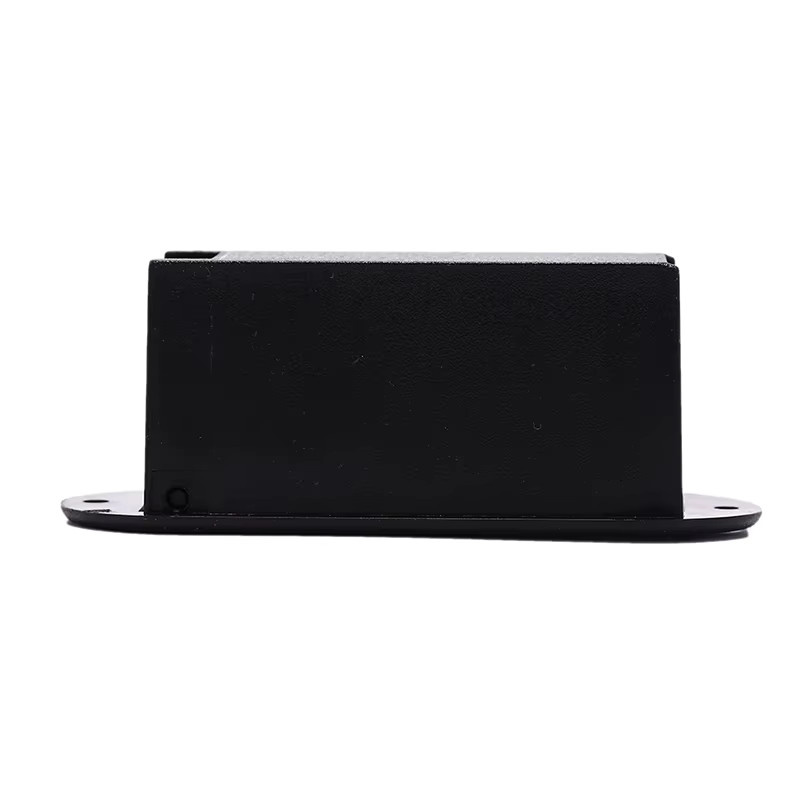 Marbit Pickup-Batterieabdeckung für Gitarre und Bass, Schwarz, 9 V - Bild 2