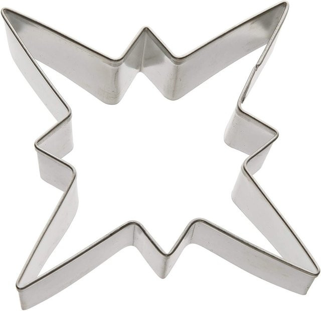 Zenker Ausstecher Stern aus Edelstahl, Farbe: Silber, B/B: 7,8 x 7,8 cm - Bild 1