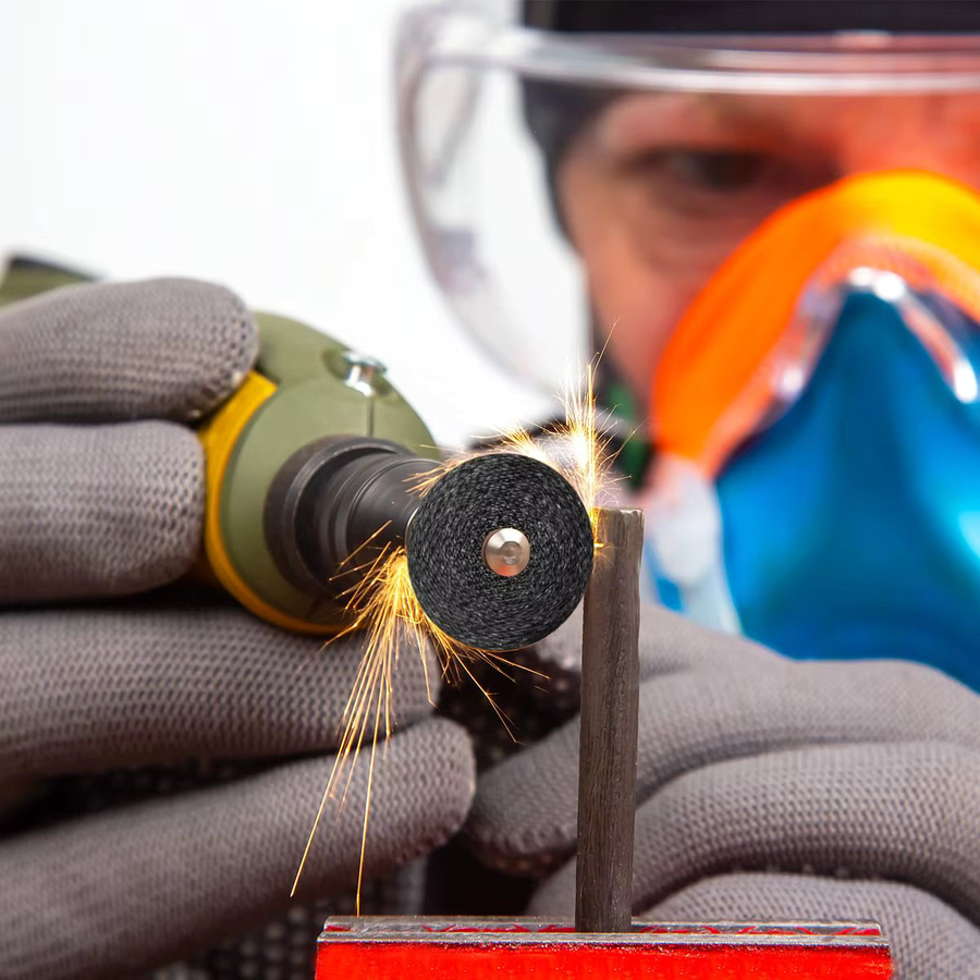 SI FANG Mini-Metalltrennscheibe zum Schleifschneiden für Drehwerkzeuge mit Dorn - Bild 5