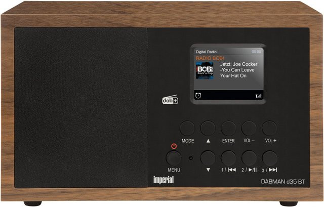 Dabman d35BT Heimradio in Braun - Bild 1