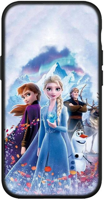 Samsung Galaxy Handyhülle mit Comics Elsa Anna Olaf Design in Multicolor für Samsung Galaxy A56 5G - Bild 1