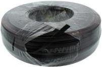 InLine Modularkabel 6adrig Flachband schwarz 100m Ring - Bild 1