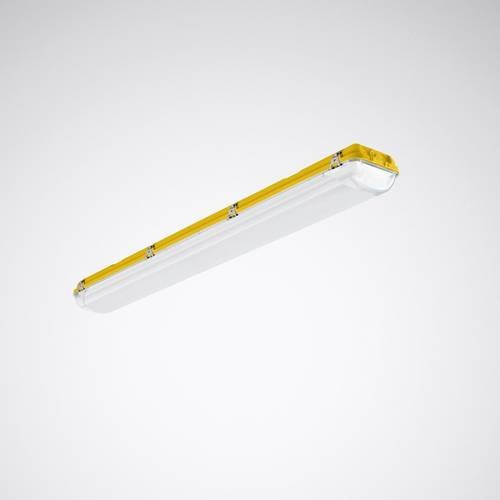 Trilux 8188840 LED-Feuchtraumleuchte Wannenleuchte 16W Signalgelb Transparent IP66 IK10 - Bild 1
