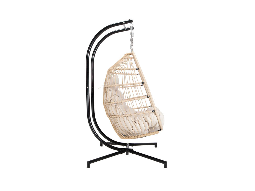 HOME DELUXE Hängesessel LOMA 2-Sitzer in Beige mit modernem Design - Bild 3