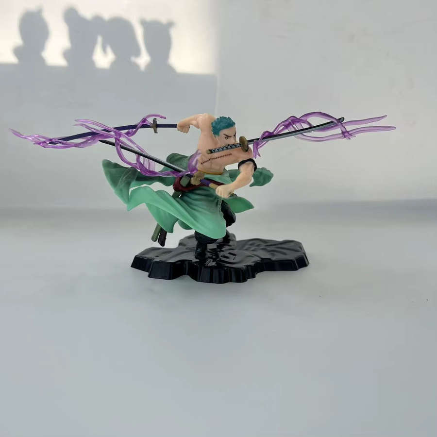 Bandai One Piece Roronoa Zoro Action Figure, 10 cm, Einzelfigur - Bild 3