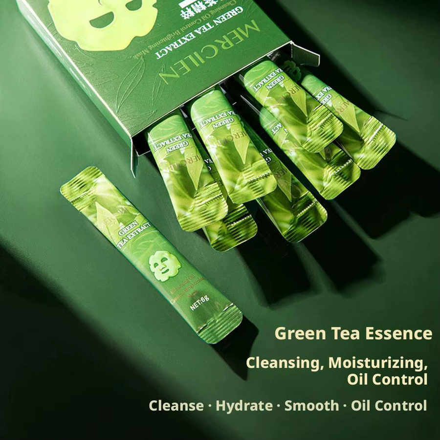 Mercilen Green Tea Peel-Off-Gesichtsmaske, Unisex - Bild 2